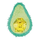 Tropical Chic Avacado-Shaped Large Pinatas with Gold-Foil Accents (Set of 6)