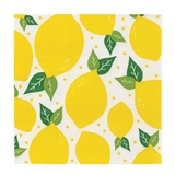 Delightful Lemons Motif Paper Beverage Napkins (Set of 240)
