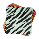 Party Animal Print Designs Paper Beverage Napkins (Assorted Set of 240)