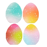 Kailo Chic Easter Time Egg-Shaped Ombre Lunch Napkins (Assorted Set of 240)