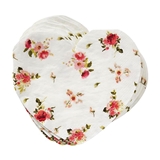 Heart-Shaped Floral Design Paper Lunch Napkins (Set of 240)