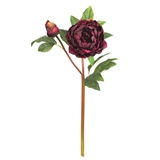 CTW Home Collection Artificial Burgundy Peony Picks (Box of 2)
