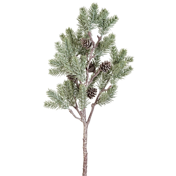 CTW Home Collection Artificial Pine Tree Branch with Pine Cones
