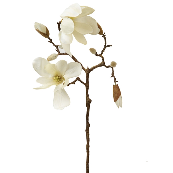 CTW Home Collection Artificial Magnolia Blooms Spray (Box of 2)