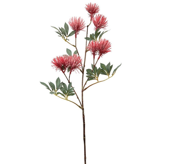 CTW Home Collection Artificial Red Thistle Spray (Box of 2)