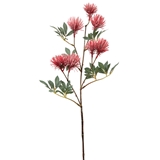 CTW Home Collection Artificial Red Thistle Spray (Box of 2)