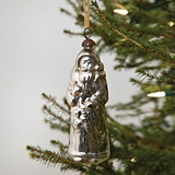 CTW Home Collection Vintage Santa Mercury Glass Ornament (Box of 4)