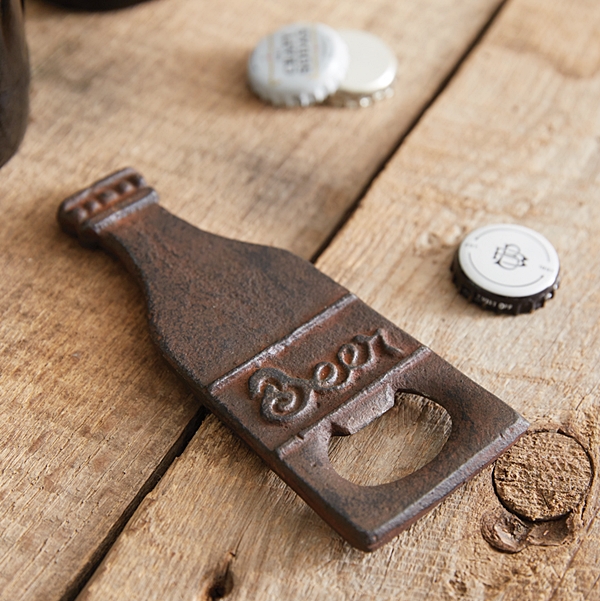 CTW Home Collection Cast-Iron Beer Bottle-Shaped Bottle Openers (2)