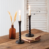 CTW Home Collection Vintage-Look Twisted Taper Candle Holders (Box of 2)