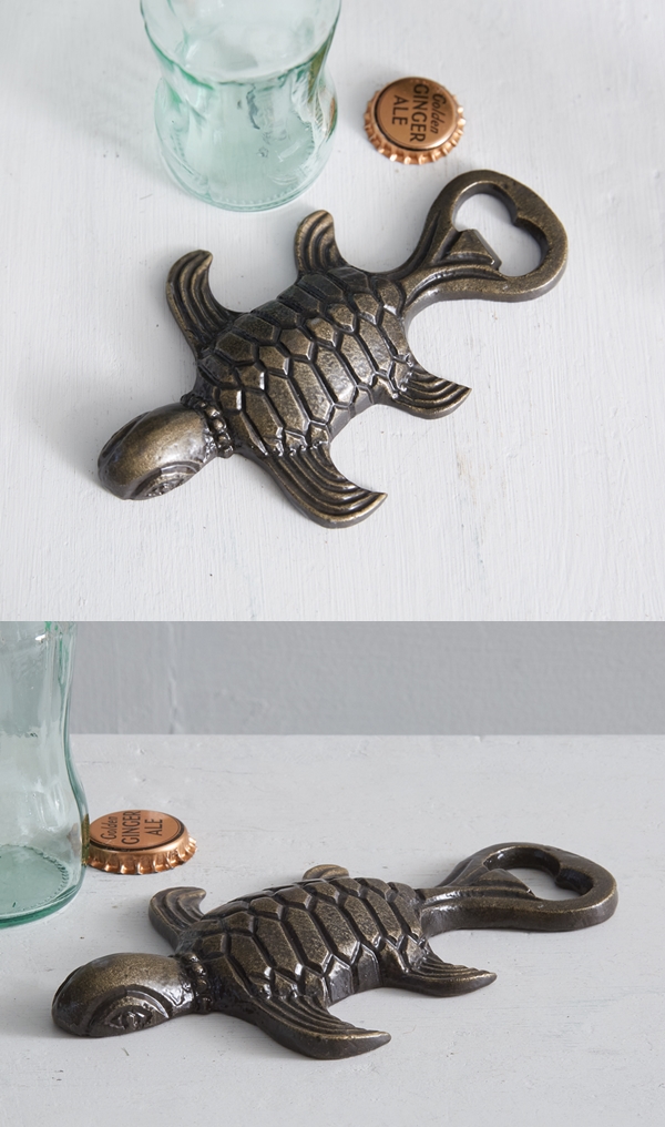 CTW Home Collection Cast-Iron Sea Turtle Bottle Openers Box of 2