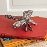 CTW Home Collection Cast-Iron Dragonfly Figurines (Set of 2)