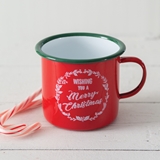 CTW Home Collection 'Wishing You A Merry Christmas' Enameled Mug