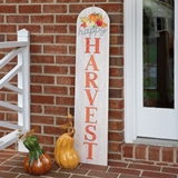 CTW Home Collection 'Happy Harvest' Autumn-Themed Wooden Porch Sign