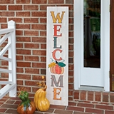 CTW Home Collection "Autumn Welcome" Colorful Wooden Porch Sign