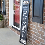 CTW Home Collection "Welcome to our Home" Wooden Porch Sign