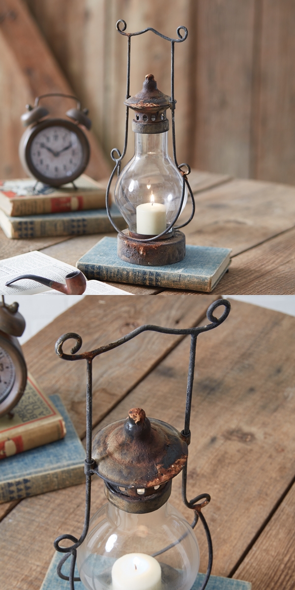 CTW Home Collection Antique-Inspired "Crittenden" Lantern