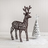 CTW Home Collection Twisted Wire Reindeer Figurine