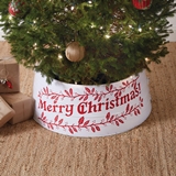 CTW Home Collection 'Merry Christmas' Enameled-Metal Tree Collar