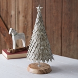 CTW Home Collection Nordic-Inspired Tabletop Metal Christmas Tree