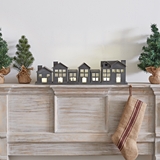 CTW Home Collection Metal Village Christmas Luminary