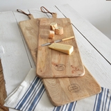 CTW Home Collection Set of Two Extra-Long Mango Wood Cutting Boards