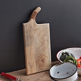 CTW Home Collection 'Cleaver' Wood Cutting Board with Leather Handle