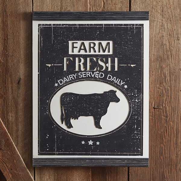 CTW Home Collection 'Farm Fresh' Modern Farmhouse Wood Wall Sign