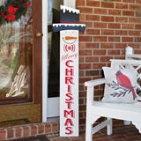 CTW Home Collection Snowman-Topped 'Merry Christmas' Porch Sign