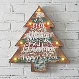 CTW Home Collection Distressed Christmas and New Year Marquee Sign