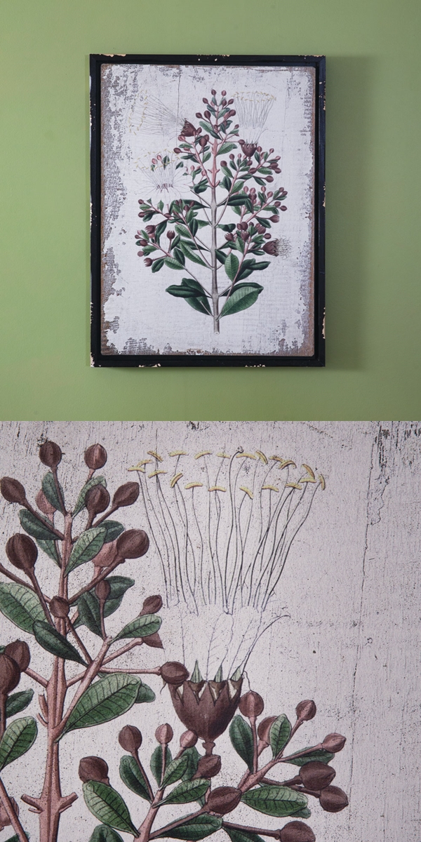 CTW Home Collection Botanical Olive Branch Print Wall Decor