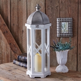 CTW Home Collection Small "Friedrich" Lantern with LED Candle