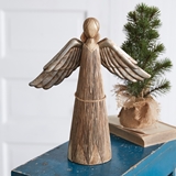 CTW Home Collection Guradian Angel Resin Figurine with Metal Wings