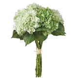 CTW Home Collection Real-Touch Artificial Hydrangea Bundle of 6 Stems