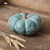 CTW Home Collection Medium-Sized Blue-Resin Autumn Heirloom Pumpkin