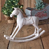 CTW Home Collection Resin Tabletop Rocking Horse Figurine