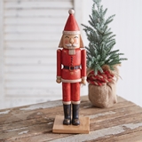CTW Home Collection Rustic Santa as a Nutcracker Figurine