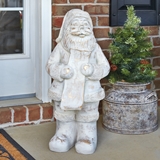 CTW Home Collection Magnificent Vintage-Inspired Nordic Santa Claus Statue