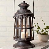 CTW Home Collection Lighthouse-Inspired Curtis Island Candle Lantern