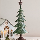 CTW Home Collection Metal Christmas Tree with Star