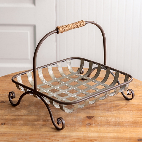 CTW Home Collection "Edison" Collection Metal Tobacco Basket