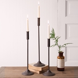 CTW Home Collection Set of Three 'Chatham' Metal Taper Candle Holders