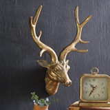 CTW Home Collection Retro Deer Head Sculpture Wall Decor