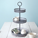 CTW Home Collection 'French Colonial' Three-Tier Metal Display Stand