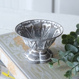 CTW Home Collection Distressed-Metal Chalice-Shaped Cups (Box of 4)
