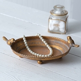CTW Home Collection 'Eldora' Golden-Metal Trinket Dish (Box of 2)