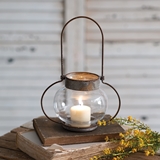 CTW Home Collection Distressed-Metal Finish 'Portsmouth' Lantern