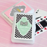 Deck of Playing Cards with Custom Baby Shower Designs Sticker for Case