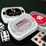 Event Blossom 'A Perfect Hand' Personalized Vegas Mint Tins