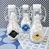 Cool Personalized Miniature Glass Bottles with Graduation Theme