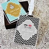 Event Blossom Personalized Match Your Theme Acrylic Luggage Tags